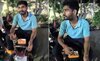 Viral-Video:-Ola-Delivery-Agent-Caught-Eating-Food-Order,-Customer-Confronts-Him